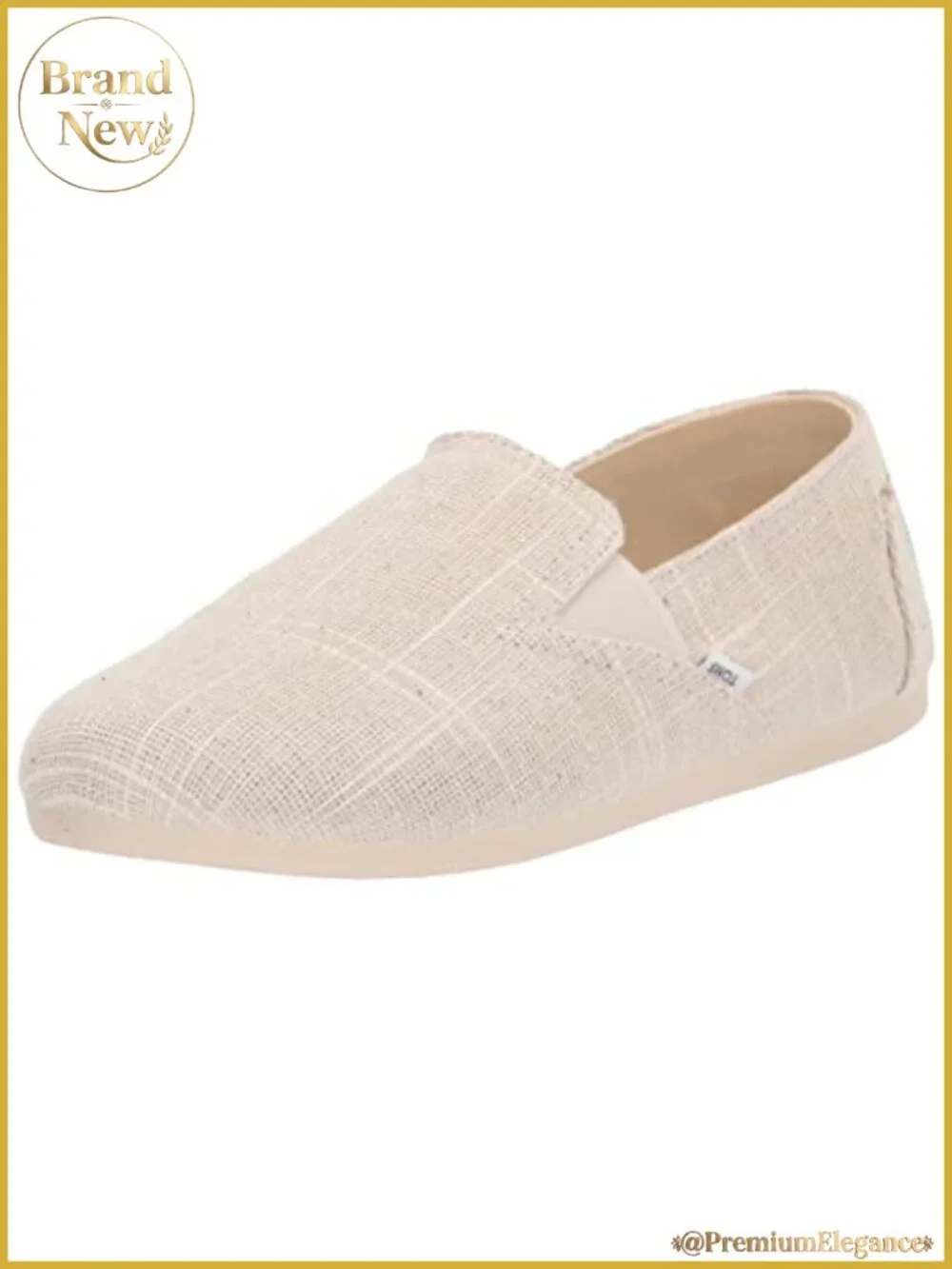 TOMS Redondo Loafer Flat Espadrille Women's Textile EVA